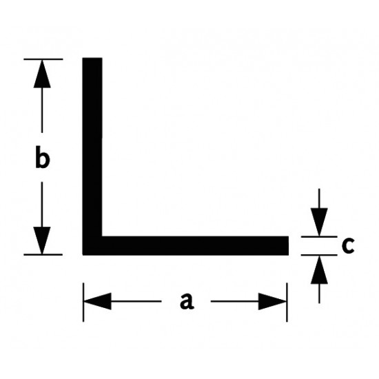 Hoekprofiel Messing X X Mm Cm