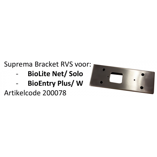 RVS OPBOUW - BRACKET