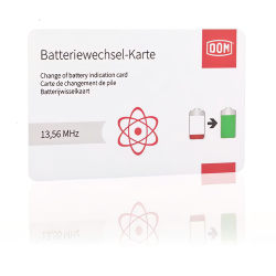 BATTERIJVERVANGINGSKAART BATTERIJVERVANGINGSKAART
