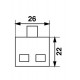 MICRO SWITCH INETSTUK GEBA M-1T/NC ZWART/ROOD NORMAAL GESLOTEN MICRO SWITCH INETSTUK GEBA M-1T/NC ZWART/ROOD NORMAAL GESLOTEN