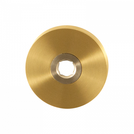 GPF1100.00P4 PVD MAT MESSING ROZET ROND 50X8MM GPF1100.00P4 PVD MAT MESSING ROZET ROND 50X8MM