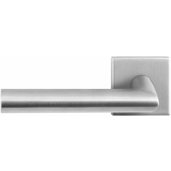 GPF1020090200-02 RVS GEBORSTELD, GPF1020.02L MAI DEURKRUK OP VIERKANTE ROZET RVS, 50X50X8 MM GPF1020090200-02 RVS GEBORSTELD, GPF1020.02L MAI DEURKRUK OP VIERKANTE ROZET RVS, 50X50X8 MM