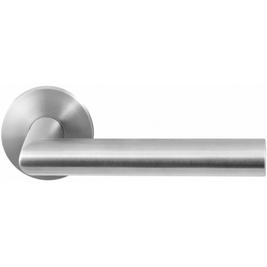GPF1020.00 MAI DEURKRUK OP RONDE ROZET RVS, 50X8MM GPF1020.00 MAI DEURKRUK OP RONDE ROZET RVS, 50X8MM