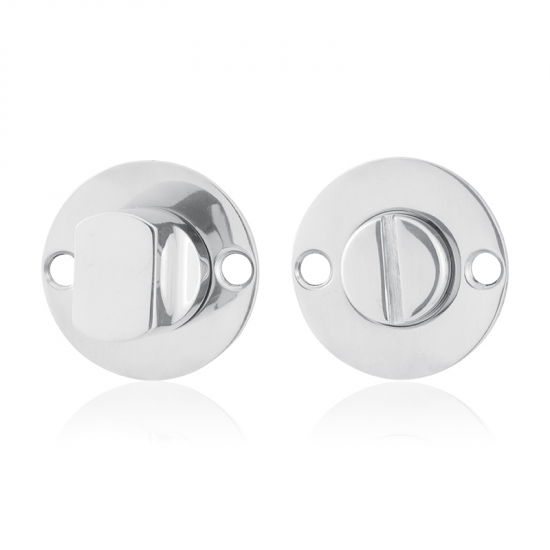 GPF0904.47 RVS GEPOLIJST TOILETGARNITUUR PLAT ROND 38X2MM STIFT 5MM GPF0904.47 RVS GEPOLIJST TOILETGARNITUUR PLAT ROND 38X2MM STIFT 5MM