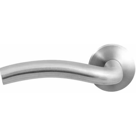 GPF1010.00L KUI DEURKRUK OP RONDE ROZET RVS, 50X8MM GPF1010.00L KUI DEURKRUK OP RONDE ROZET RVS, 50X8MM