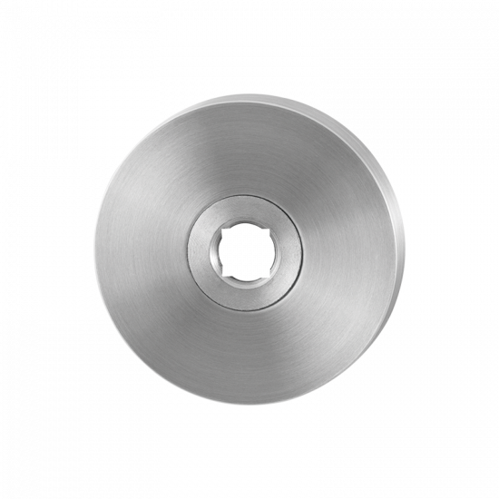 GPF1100.05 RVS GEBORSTELD ROZET ROND 50X6MM GPF1100.05 RVS GEBORSTELD ROZET ROND 50X6MM