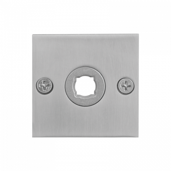 GPF1100.08 RVS GEBORSTELD ROZET VIERKANT PLAT 50X50X2MM GPF1100.08 RVS GEBORSTELD ROZET VIERKANT PLAT 50X50X2MM