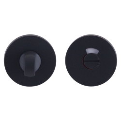 GPF0903VR109AS ANTRACIET, TOILETGARNITUUR 53X6,5MM STIFT 8MM MET ROOD/ WIT INDICATOR