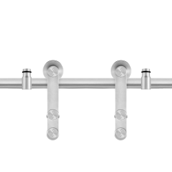 GPF051509200 RVS GEBORSTELD, SCHUIFDEURSYSTEEM LINJA RVS 200 CM GPF051509200 RVS GEBORSTELD, SCHUIFDEURSYSTEEM LINJA RVS 200 CM
