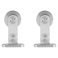 GPF051409010 RVS GEBORSTELD, SCHUIFDEURHANGER SET SINGLETON RVS T.B.V. EXTRA DEUR GPF051409010 RVS GEBORSTELD, SCHUIFDEURHANGER SET SINGLETON RVS T.B.V. EXTRA DEUR