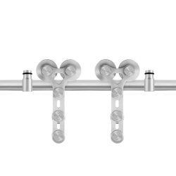 GPF051709200 RVS GEBORSTELD, SCHUIFDEURSYSTEEM PYRAMIDI RVS 200 CM GPF051709200 RVS GEBORSTELD, SCHUIFDEURSYSTEEM PYRAMIDI RVS 200 CM