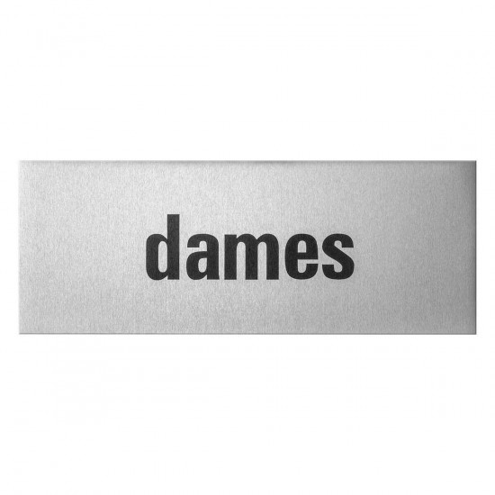 GPF0401.80.0002 ALUMINIUM DEURBORDJE 'DAMES' RECHTHOEKIG 50X130X0,5 MM GPF0401.80.0002 ALUMINIUM DEURBORDJE 'DAMES' RECHTHOEKIG 50X130X0,5 MM