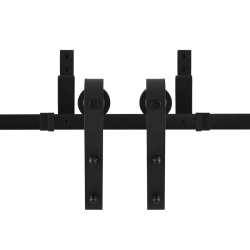 GPF055061183 ZWART, DUBBEL SCHUIFDEURSYSTEEM LANKA ZWART 183 CM GPF055061183 ZWART, DUBBEL SCHUIFDEURSYSTEEM LANKA ZWART 183 CM