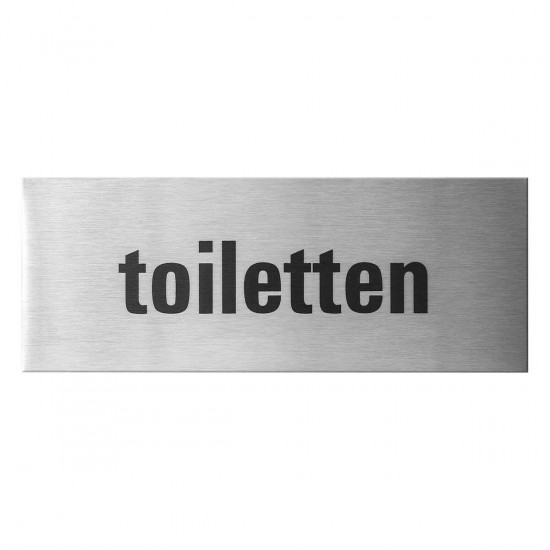 GPF0401.09.0005 RVS MAT DEURBORDJE 'TOILETTEN' RECHTHOEKIG 50X130X1 MM GPF0401.09.0005 RVS MAT DEURBORDJE 'TOILETTEN' RECHTHOEKIG 50X130X1 MM