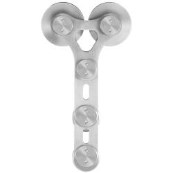 GPF051709000 RVS GEBORSTELD, ENKELE SCHUIFDEURHANGER PYRAMIDI RVS GPF051709000 RVS GEBORSTELD, ENKELE SCHUIFDEURHANGER PYRAMIDI RVS