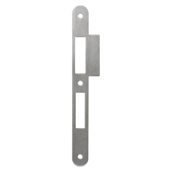 GPF018009872 RVS GEBORSTELD, SLUITPLAAT VRIJ + BEZET WC72 DIN LS/RS RVS U 235X24MM GPF018009872 RVS GEBORSTELD, SLUITPLAAT VRIJ + BEZET WC72 DIN LS/RS RVS U 235X24MM