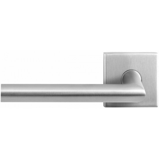 GPF1016.02L TOI DEURKRUK OP VIERKANTE ROZET RVS, 50X50X8MM GPF1016.02L TOI DEURKRUK OP VIERKANTE ROZET RVS, 50X50X8MM