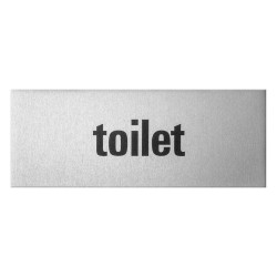 GPF0401800004 ALUMINIUM, DEURBORDJE 'TOILET' RECHTHOEKIG, 50X130X0,5 MM, ZELFKLEVEND GPF0401800004 ALUMINIUM, DEURBORDJE 'TOILET' RECHTHOEKIG, 50X130X0,5 MM, ZELFKLEVEND