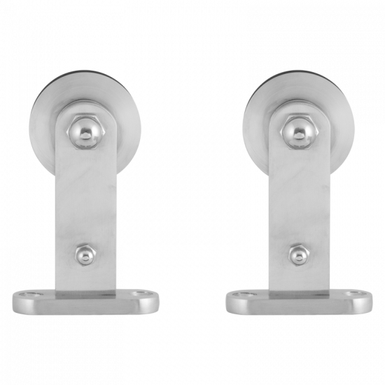 GPF0512.09 SCHUIFDEURHANGER SET KIVA RVS T.B.V. EXTRA DEUR GPF0512.09 SCHUIFDEURHANGER SET KIVA RVS T.B.V. EXTRA DEUR