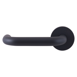 GPF105VR0200AS ANTRACIET, U-MODEL 19MM DEURKRUK OP ROZET 53X6,5 MM GATDEEL LINKS