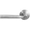 GPF1030090200-00 RVS GEBORSTELD, GPF1030.00L/R PUNA DEURKRUK OP RONDE ROZET RVS 50X8 MM, LINKS-/ RECHTSWIJZEND
