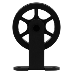 GPF050361000 ZWART, ENKELE SCHUIFDEURHANGER SUURI ZWART