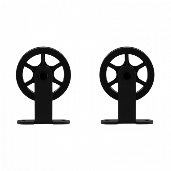 GPF0503.61 SCHUIFDEURHANGER SET SUURI ZWART T.B.V. EXTRA DEUR GPF0503.61 SCHUIFDEURHANGER SET SUURI ZWART T.B.V. EXTRA DEUR