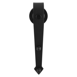 GPF050461000 ZWART, ENKELE SCHUIFDEURHANGER NUOLI ZWART