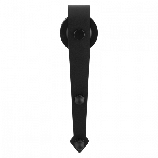 GPF0504.61 ENKELE SCHUIFDEURHANGER NUOLI ZWART GPF0504.61 ENKELE SCHUIFDEURHANGER NUOLI ZWART