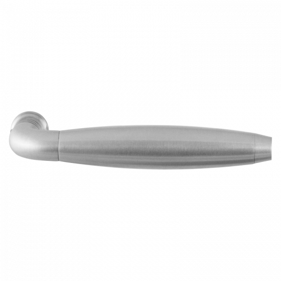 GPF4246 RVS MAT IKA XL DEURKRUK GEBOGEN MET TRAPEZIUM EINDKNOP