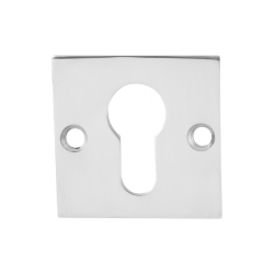 GPF090248107 RVS GEPOLIJST, CILINDERROZET PLAT VIERKANT 50X50X2MM