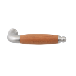 GPF433501100 RVS GEBORSTELD KERSEN, IKA DEURKRUK GEBOGEN MET RONDE EINDKNOP RVS GEBORSTELD