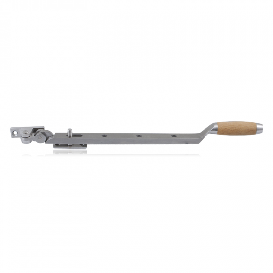 GPF4670.09 RVS MAT/BEUKEN IKA RAAMUITZETTER MET TRAPEZIUM EINDKNOP 310 GPF4670.09 RVS MAT/BEUKEN IKA RAAMUITZETTER MET TRAPEZIUM EINDKNOP 310