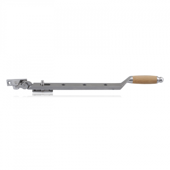 GPF4675.09 RVS MAT/BEUKEN IKA RAAMUITZETTER MET RONDE EINDKNOP 320MM