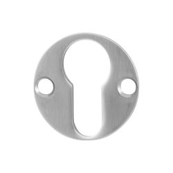GPF090207108 RVS GEBORSTELD, CILINDERROZET PLAT ROND 38X2MM