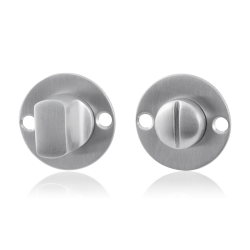 GPF090307109 RVS GEBORSTELD, PLATTE TOILETGARNITUUR 38X2MM STIFT 8MM