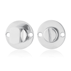 GPF090347109 RVS GEPOLIJST, PLATTE TOILETGARNITUUR 38X2MM STIFT 8MM