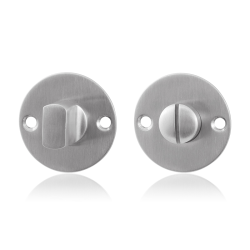 GPF090306109 RVS GEBORSTELD, PLATTE TOILETGARNITUUR 50X2MM STIFT 8MM