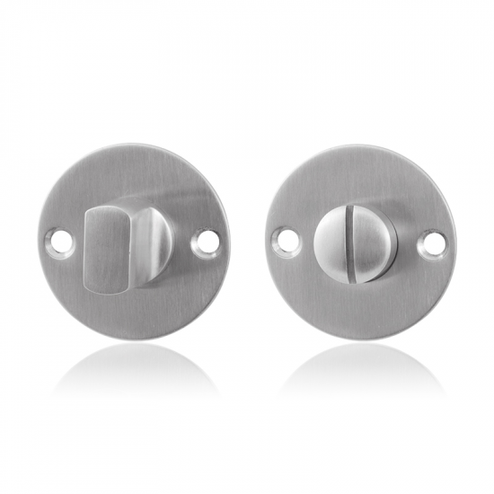 GPF0903.06 RVS GEBORSTELD TOILETGARNITUUR PLAT ROND 50X2MM STIFT 8MM GPF0903.06 RVS GEBORSTELD TOILETGARNITUUR PLAT ROND 50X2MM STIFT 8MM