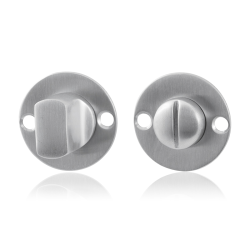 GPF090407109 RVS GEBORSTELD, PLATTE TOILETGARNITUUR 38X2MM STIFT 5MM