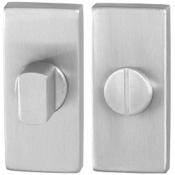 GPF090401109 RVS GEBORSTELD, TOILETGARNITUUR RECHTHOEKIG 70X32MM STIFT 5MM