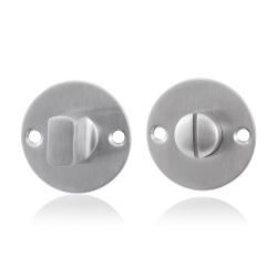 GPF090406109 RVS GEBORSTELD, PLATTE TOILETGARNITUUR 50X2MM STIFT 5MM