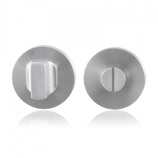 GPF0910.00 RVS GEBORSTELD TOILETGARNITUUR ROND 50X8MM STIFT 8MM GROTE GPF0910.00 RVS GEBORSTELD TOILETGARNITUUR ROND 50X8MM STIFT 8MM GROTE