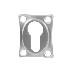 GPF090209108 RVS GEBORSTELD, CILINDERROZET KASSIEK 48X38X5MM