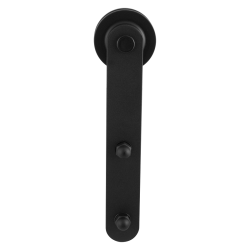 GPF050761000 ZWART, ENKELE SCHUIFDEURHANGER VARSI ZWART