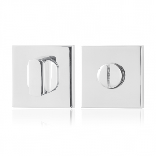 GPF0910.42 RVS GEPOLIJST TOILETGARNITUUR VIERKANT 50X50X8MM STIFT 8MM GPF0910.42 RVS GEPOLIJST TOILETGARNITUUR VIERKANT 50X50X8MM STIFT 8MM