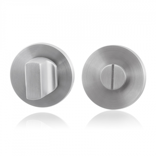 GPF0910.05 RVS GEBORSTELD TOILETGARNITUUR ROND 50X6MM STIFT 8MM GROTE GPF0910.05 RVS GEBORSTELD TOILETGARNITUUR ROND 50X6MM STIFT 8MM GROTE