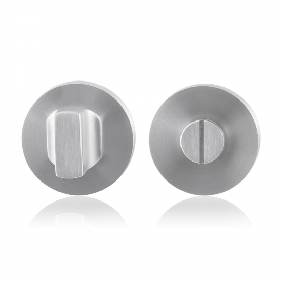 GPF0911.00 RVS GEBORSTELD TOILETGARNITUUR ROND 50X8MM STIFT 5MM GROTE GPF0911.00 RVS GEBORSTELD TOILETGARNITUUR ROND 50X8MM STIFT 5MM GROTE