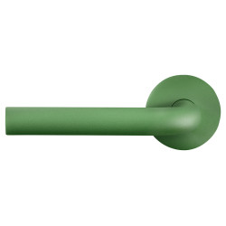 GPF100VR0200U3 LEAF, L-MODEL 19MM DEURKRUK OP ROZET 53X6,5 MM GATDEEL LINKS