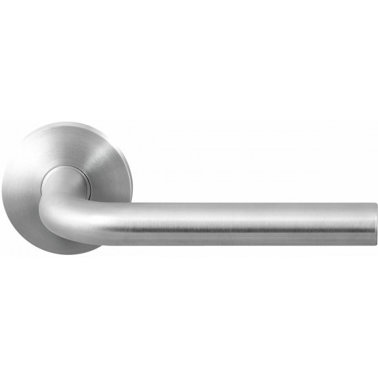 GPF1001.00 AKA DEURKRUK OP RONDE ROZET RVS, 50X8MM GPF1001.00 AKA DEURKRUK OP RONDE ROZET RVS, 50X8MM